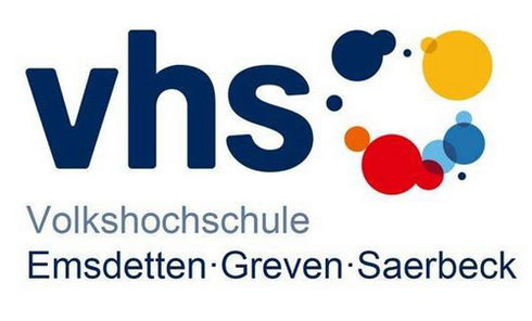 Logo der Volkshochschule Emsdetten-Greven-Saerbeck