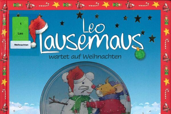 Cover Leo Lausemaus wartet auf Weihnachten
