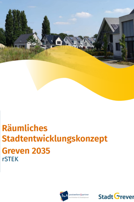 Titelbild des Räumlichen Stadtentwicklungskonzepts rSTEK 2035